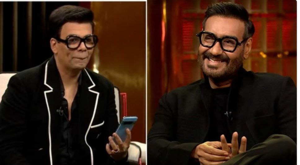 Ajay Devgn At Koffee With Karan 8