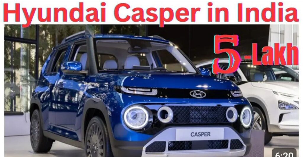 Hyundai casper launch date 2024 price in india